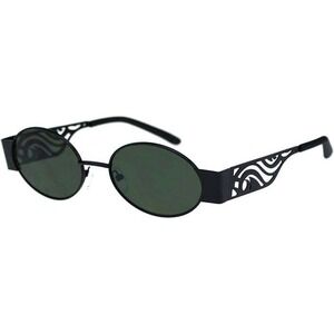Oval Sunglasses Vintage Style Designer Fashion Frames Men Hip‎ Hop Street Wear